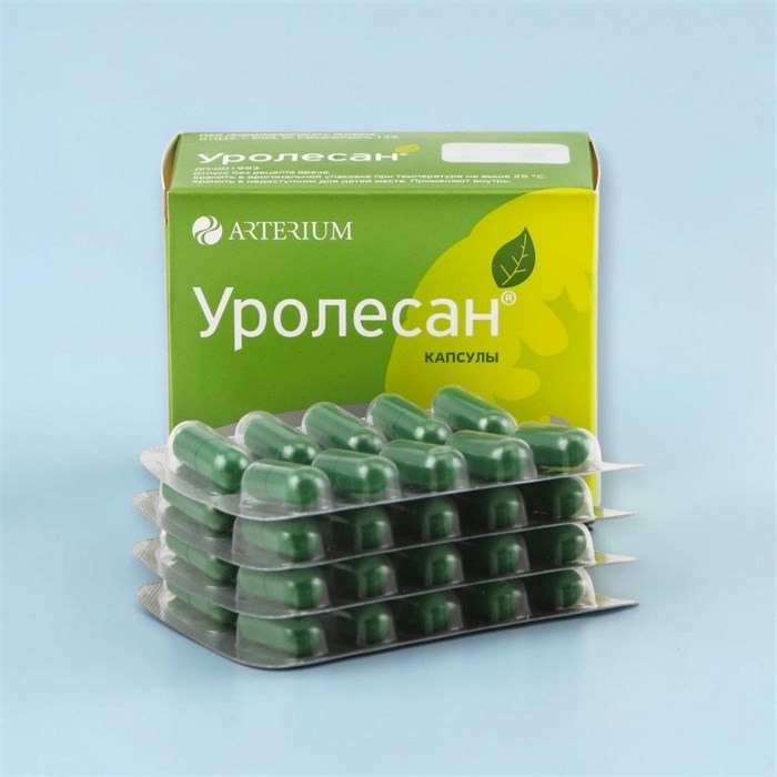 уролесан 40 капсул (мелкие камни/песок /цистит/воспал желч пузыря) 00012 ( 2B / 2 / 4 )