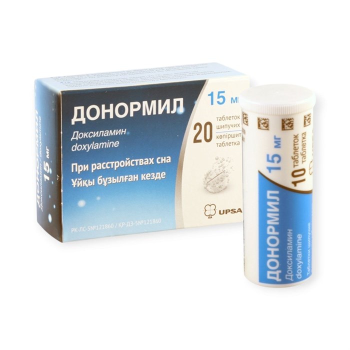 донормил 15 мг 20 шипучих табл 00681 ( 1N / 3 / 8 )