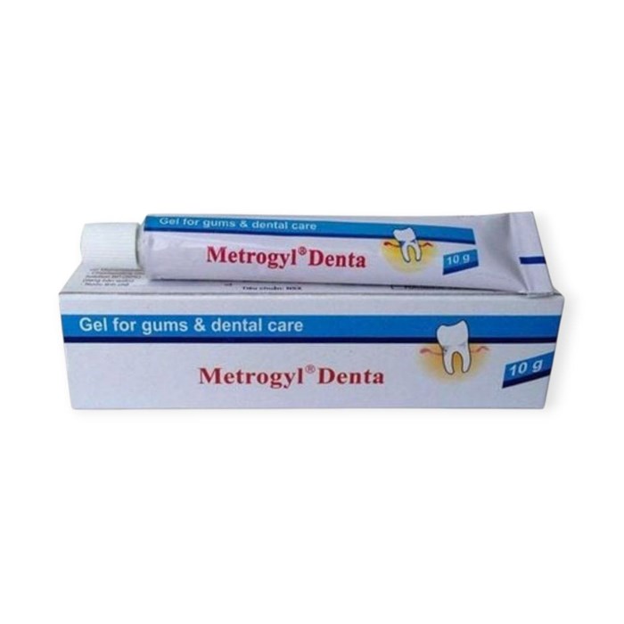 метрогил дента( metropogyl denta)  20 гр гель стоматологический с 6 лет 00897 ( 1В / 2 / 5 )