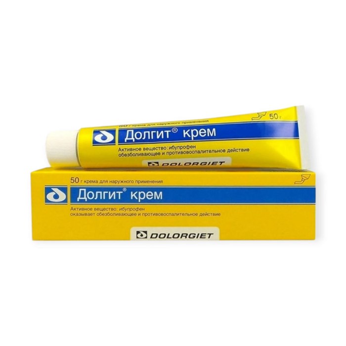 долгит 5% 50 гр ( ибупрофен ) крем 00638 ( 3N / 4 / 5 )