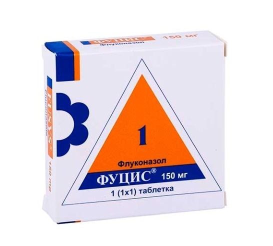 фуцис (флуконазол) 150 мг одна табл 00499 ( 2B/ 3 / 2 )