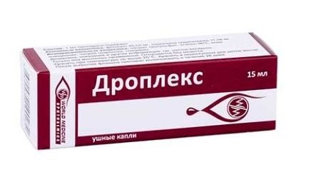 дроплекс капли ушные 00165 ( 1N / 1 / 7 )