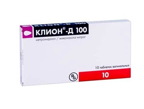 клион д ( метронидазол) 100 мг 10 ваг табл 00223  ( 2B / 2 / 2 )