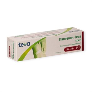 пантенол тева 5 % 35 гр ( ожоги/ заживление/порезы/трещины ) 00947 ( 3N / 4 / 6 )