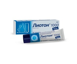 лиотон 1000 гель 100 мг 00572 ( 3N / 4 / 8 )