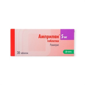 амприлан 5 мг 30 табл 00233   ( 3N / 3 / 2 )