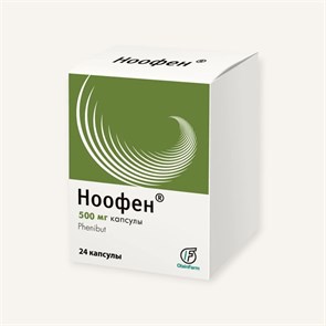 ноофен 500 мг 24 капсулы 00961