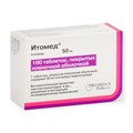 итомед 50 мг 100 таблеток ( изжога /тошнота/ гастрит/метеоризм) 00808 ( 3N / 1 / 2 )