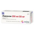 Левоком 250 мг/ 25 мг 30 табл 00822 ( 1N / 2 / 9 )
