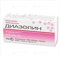диазолин 0,1 мг 20 табл 00301 ( 1N / 1 / 3 )