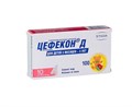 цефекон д 100 мг 10 супп ( 3 мес -3 года ) 00362 ( X / 2 / 8 )